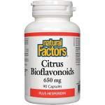 Natural Factors Citrus Bioflavonoids/ Цитрусови Биофлавоноиди + Хесперидин х 90 капсули Natural Factors (1380 NF)