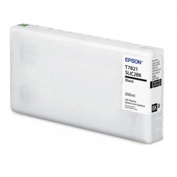 Epson T7821N Оригинален мастилен патрон, черен, 200 мл (C13T78210N)