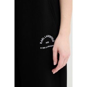 Karl Lagerfeld спортен панталон дамски от вискоза (B2W10145)