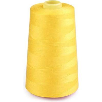 Polyesterové nitě pro overlocky i klasické šití návin 5000 yards PES 40/2 517 Buttercup