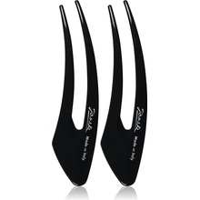 Janeke Hair Clip sponky do vlasov Black 13 cm