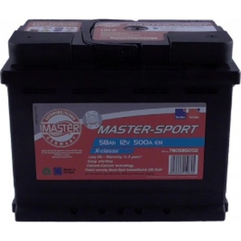 Master-Sport 12V 58Ah 500A 780585002