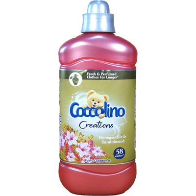 Coccolino Honeysuckle & Sandalwood koncentrovaná aviváž 58 PD 1450 ml