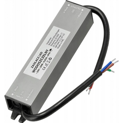 BERGE LED hermetický zdroj - 24V - 300W - 12,5A - IP67 PS-WP-24V-300W
