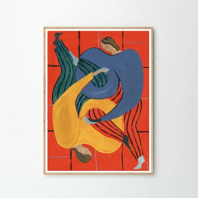 Moikka Plagát Hold You Red by Sofia Lind 100x140 cm