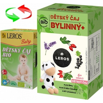 Leros baby Bio bylinný 20 x 2 g