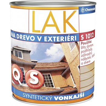 Chemolak Syntetický vonkajší S1012 0,75 l lesklý