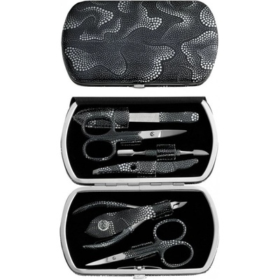 luxusní sada na manikúru a pedikúru Solingen Black NO 319-13