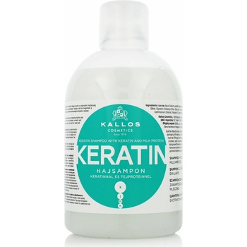 Kallos Keratin Shampoo With Keratin And Milk Protein 1000 ml