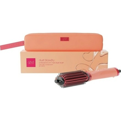 ghd duet blowdry Hair Dryer Brush in Sunkissed Peach