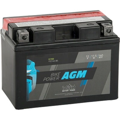 Мото акумулатор intAct Bike-Power AGM YTZ14S-BS 11.5Ah L+ (51102)