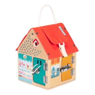 Lilliputiens - дървена къща със заключалки