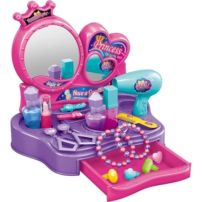 Wiky Kozmetický stolík s doplnkami set +17ks 029013
