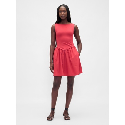 GAP Мини рокля с джобове GAP GAP | Cherven | ЖЕНИ | M