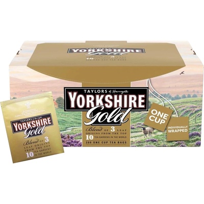 TAYLORS OF HARROGATE yorkshire gold tea 200 jednotlivě balených sáčků