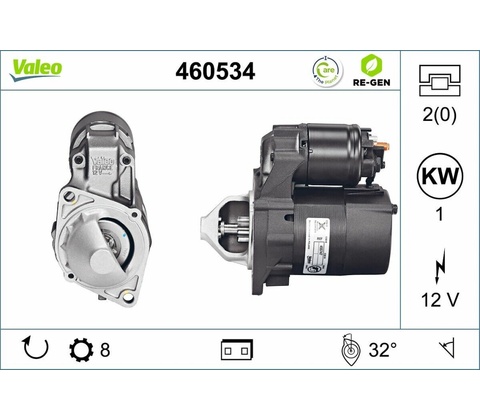 Štartér VALEO 460534