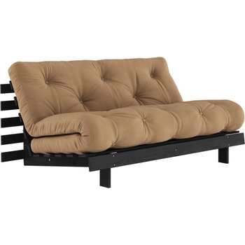 Karup Design Кафяв разтегателен диван 160 cm Roots Black Night - Karup Design (123402755160)