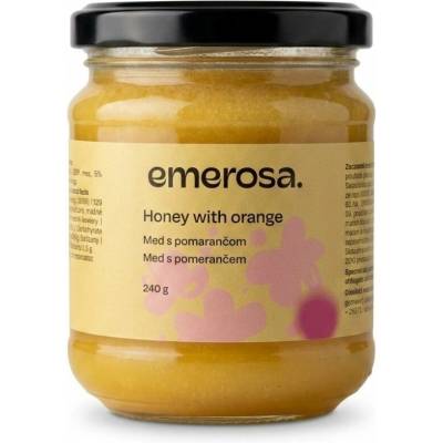 Med s pomarančom Emerosa 240g