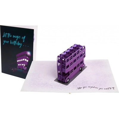 Insight Editions Pop-card přáníčko: Záchranný autobus