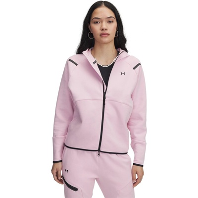 Under Armour Поларена блуза Under Armour Women's Unstoppable Full-Zip Fleece - Pink