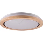 Polux Led таванно осветително тяло за баня led/24w/230v Ø 39 см ip44 дъб (sa2298)