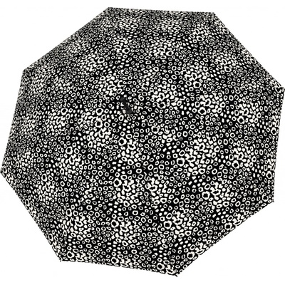 Derby Lang Hit AC Loop Black a White dámský holový vystřelovací deštník bílý