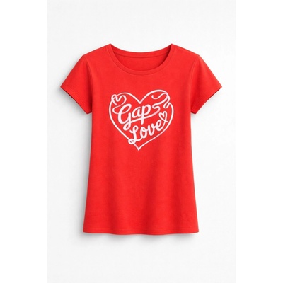 GAP Бебешка тениска с щампа Gap GAP | Cherven | Момичешки | XS
