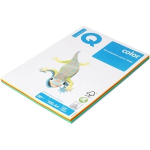 Mondi Color A4 80g интензивна цветна хартия за копиране 4x25бр IQC480/I-RB-100 (IQC480/I-RB-100)
