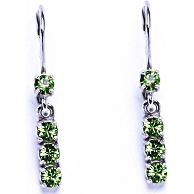 Čištín se Swarovski krystalem peridot NK 1323V
