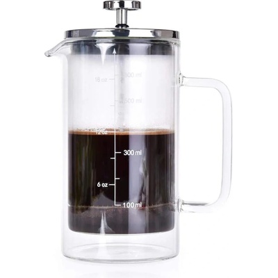 VEYRA FRENCH PRESS dvojstenná termo kanvica 600 ml