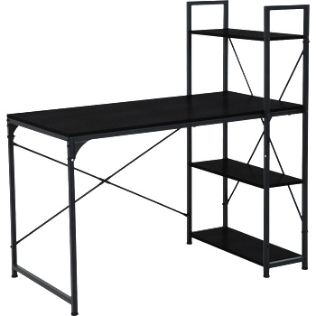 Carmen Бюро с етажерка tuzla - черен (3510203)