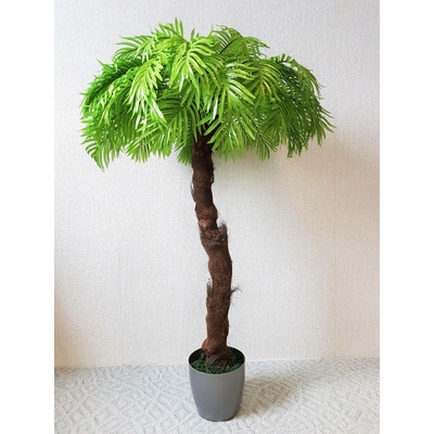 Umělá palma- světlá s kůrou 130 cm
