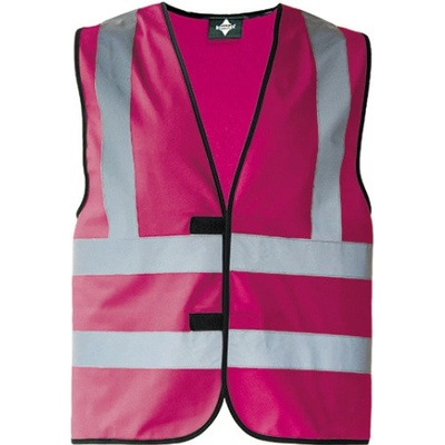 Korntex Hannover Unisex bezpečnostní vesta KX140 Magenta