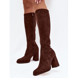 Step in style Дамски ботуши с ток модел 217760 Step in style