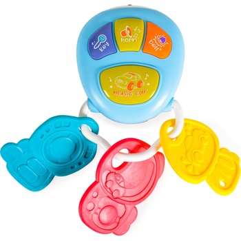 Image 1 of Moni Toys Музикален ключодържател Moni Toys - Car key, син (109334)