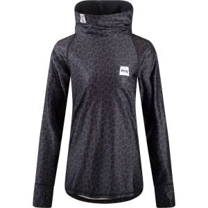 Eivy Дамско синтетично термобельо Eivy Women's Icecold Top New Synthetic base layer - Black Leopard - размер XS (114-3994-0212)