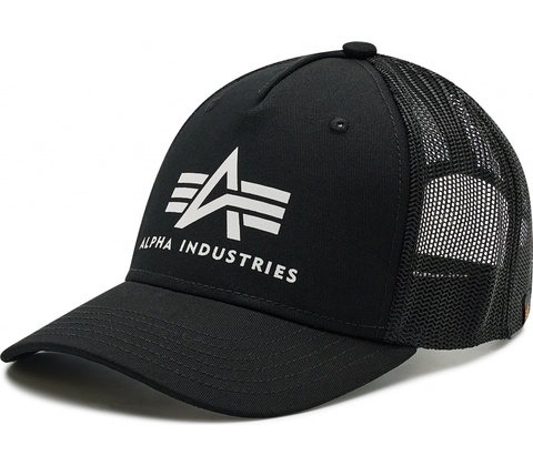 Alpha Industries Basic Trucker Cap černá