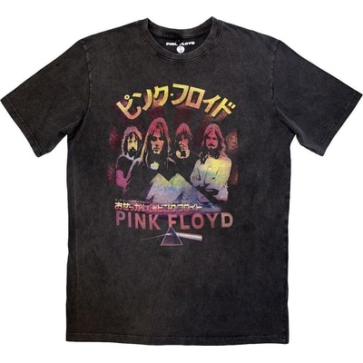 Pink Floyd Japan Poster Stone Wash Charcoal Grey L Риза (PFSTNW197MC03)