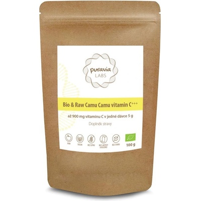 Puravia LABS Bio & Raw Camu Camu vitamín C 100 g