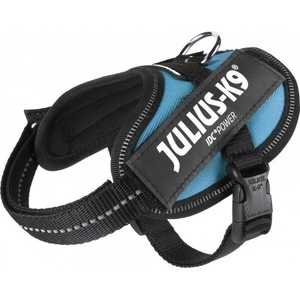 Julius-K9 JULIUS-K9® IDC Powerharness 3XS/Baby1 Нагръдник за кучета 0, 8-3 кг, с обиколка на гърдите 29-36 см - цвят аквамарин, Унгария - 16IDC-AM-B1