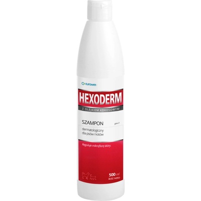 Eurowet Hexoderm šampon pro psy a kočky 500 ml