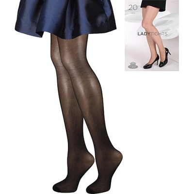 Lady B punčochové kalhoty NYLON tights 20 DEN nero