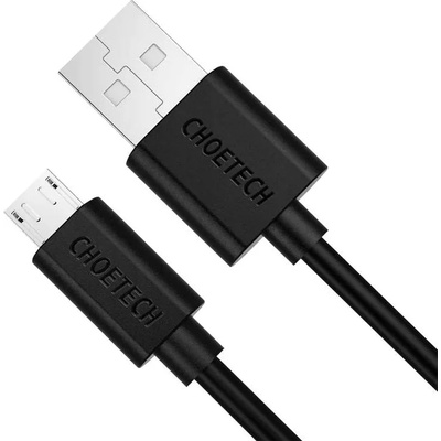 Choetech Кабел Choetech AB003, USB към Micro-USB, 1.2m, черен (AB003)
