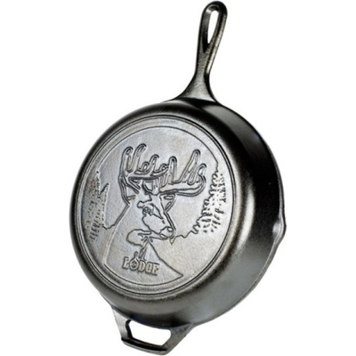 Lodge Liatinová panvica Deer 26 cm