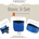 Firedog Basic 3-Set nylon modrý
