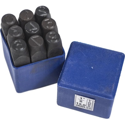 STREND PRO® Raznice ocelové HR59208 čísla, znaky číslice 10 mm, 9 ks 222708 – Hledejceny.cz