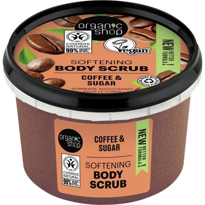 Organic Shop Softening Body Scrub Coffee & Sugar 250 ml