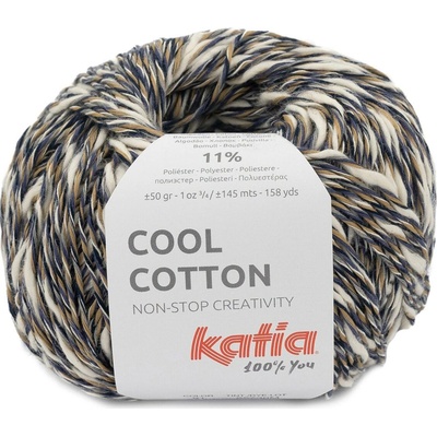 Katia Cool Cotton Farba: Jeans-Beige