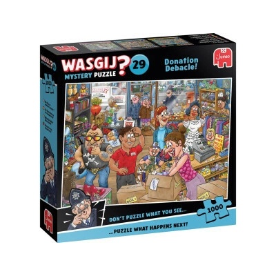 Wasgij Mystery 29 Donation Debacle! 1000 dielov