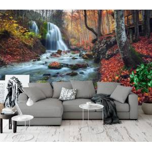 Art Gift Decor Фототапет Есенен водопад